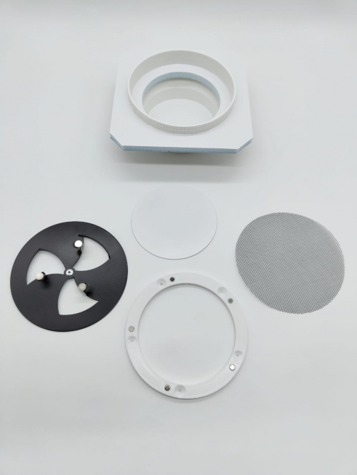 Теневой магнитный диффузор под плитку 125 мм